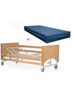 Alerta Lomond Standard Bed Oak With Mattress Package Alerta Lomond Standard Bed Oak With Mattress Package