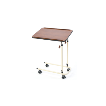 Alerta Overbed Table Walnut With Castors Alerta Overbed Table Walnut With Castors